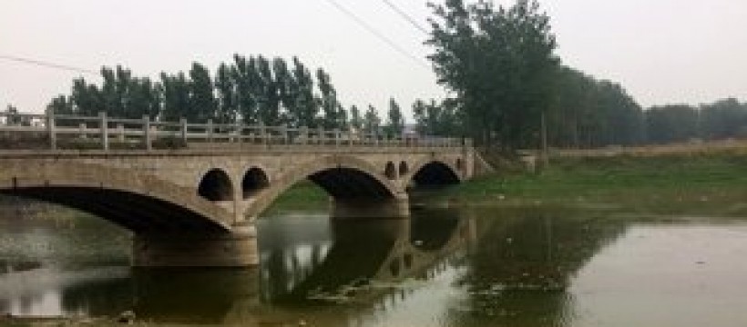 红旗河马村山营桥照片