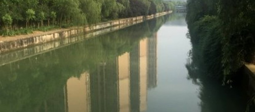 东沿村小河照片