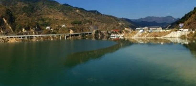 千峡湖水库照片