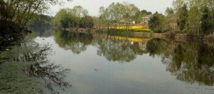 绛溪河照片