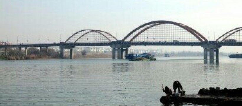 涡河一桥段照片