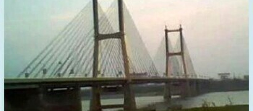 淮河大桥段照片