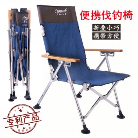 新款不锈钢多功能筏钓椅舒适折叠躺椅便捷式台钓休闲椅加长腿凳子