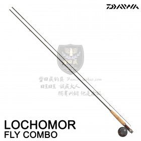 达亿瓦(Daiwa) LOCHOMOR FLY COMBO 飞蝇钓 飞钓竿连轮线套装