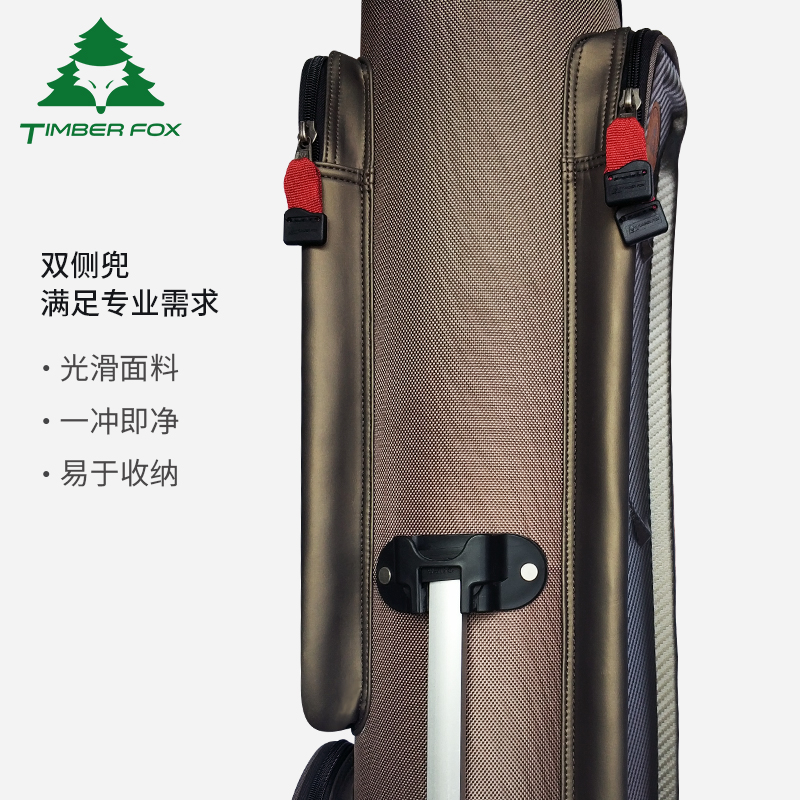 森林狐鱼竿包1.25米多功能防水加厚渔具包大容量钓鱼背包双肩鱼包图片