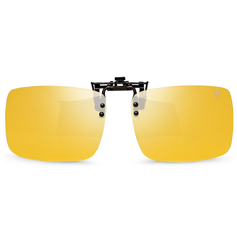 御牌黄变色夹片偏光钓鱼眼镜太阳镜墨镜户外垂钓C1807护眼高清图片
