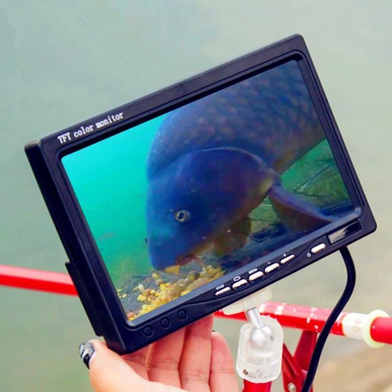水底看鱼神器浑水可视高清锚鱼竿水下摄像头探鱼器钓鱼摄像头冰钓图片