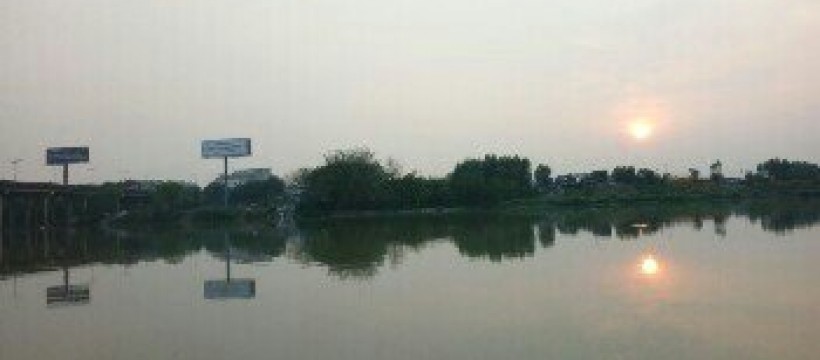 滨江河照片