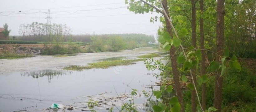 柴南河。照片