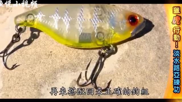 【视频】路亚钓鱼教学，路亚竿该如何搭配线组，不注意很容易断线_视频封面