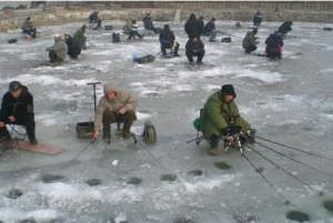 冰垂作钓鲫鱼的方法和方法技巧