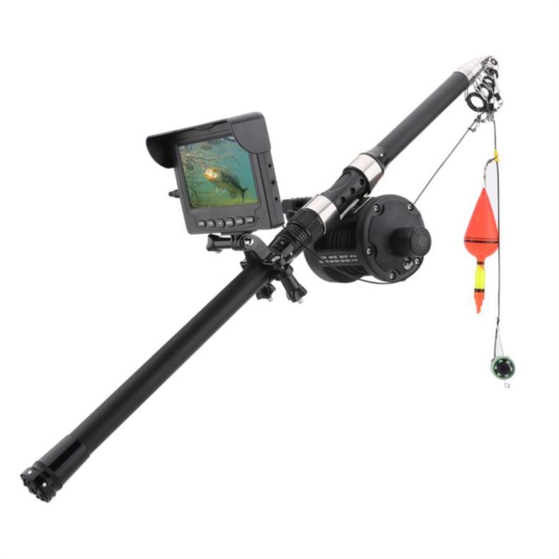 钓鱼声纳水下摄像头可视高清垂钓探鱼器手竿夜视潜水测鱼器自动测图片